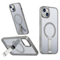 Star Shine Series TPU + PC MagSafe Phone Case with Fold Holder, For iPhone 16, For iPhone 15 Pro Max, For iPhone 15 Pro, For iPhone 15 Plus