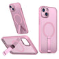 Star Shine Series TPU + PC MagSafe Phone Case with Fold Holder, For iPhone 15, For iPhone 14 Plus, For iPhone 14, For iPhone 14 Pro