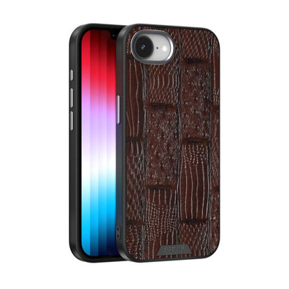 ABEEL Beast Pattern 6D Micro-Embossed MagSafe Genuine Leather Phone Case, For iPhone 18 Pro / 17 Pro, For iPhone 18 Pro Max / 17 Pro Max, For iPhone 17e / 16e, For iPhone 17, For iPhone Air, For iPhone 16 Pro Max