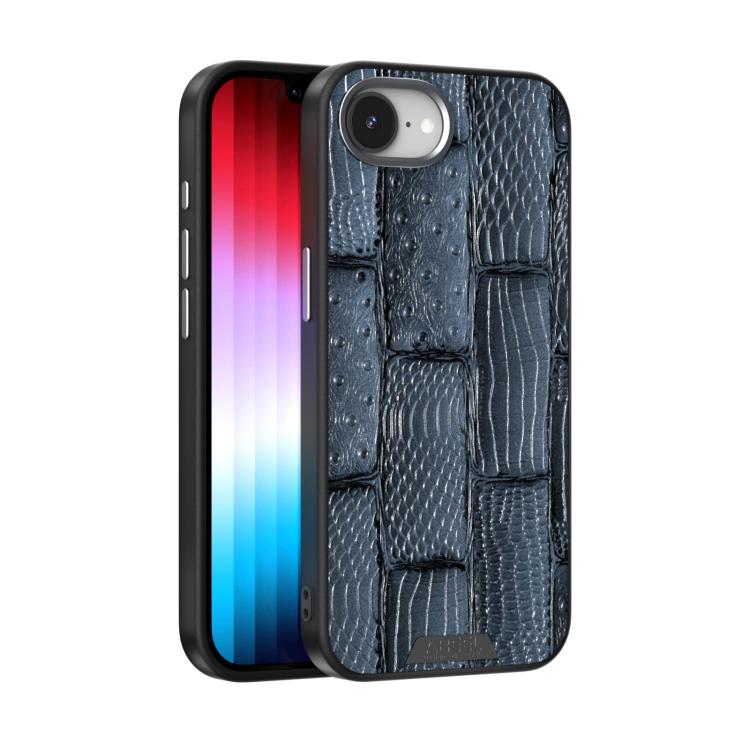 ABEEL Beast Pattern 6D Micro-Embossed MagSafe Genuine Leather Phone Case, For iPhone 18 Pro / 17 Pro, For iPhone 18 Pro Max / 17 Pro Max, For iPhone 17e / 16e, For iPhone 17, For iPhone Air, For iPhone 16 Pro Max