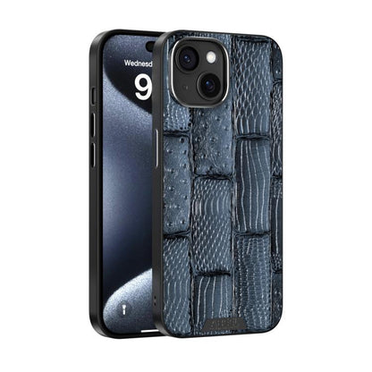 ABEEL Beast Pattern 6D Micro-Embossed MagSafe Genuine Leather Phone Case, For iPhone 13 Pro, For iPhone 13