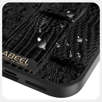 ABEEL Beast Pattern 6D Micro-Embossed MagSafe Genuine Leather Phone Case, For iPhone 18 Pro / 17 Pro, For iPhone 18 Pro Max / 17 Pro Max, For iPhone 17e / 16e, For iPhone 17, For iPhone Air, For iPhone 16 Pro Max