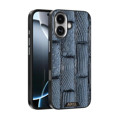 ABEEL Beast Pattern 6D Micro-Embossed MagSafe Genuine Leather Phone Case, For iPhone 18 Pro / 17 Pro, For iPhone 18 Pro Max / 17 Pro Max, For iPhone 17e / 16e, For iPhone 17, For iPhone Air, For iPhone 16 Pro Max