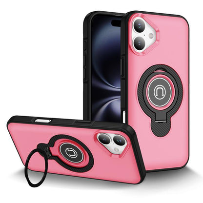 Ring Holder Magnetic Phone Case, For iPhone 16 Pro Max, For iPhone 16 Pro, For iPhone 16 Plus, For iPhone 16