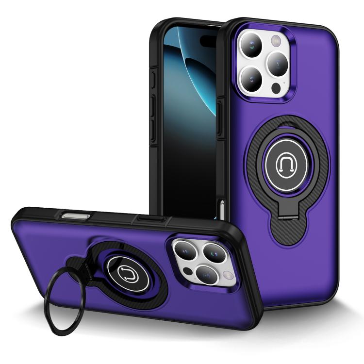 Ring Holder Magnetic Phone Case, For iPhone 16 Pro Max, For iPhone 16 Pro, For iPhone 16 Plus, For iPhone 16
