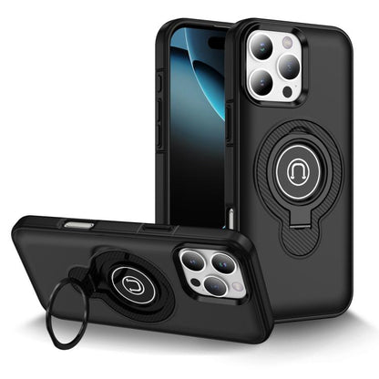 Ring Holder Magnetic Phone Case, For iPhone 16 Pro Max, For iPhone 16 Pro, For iPhone 16 Plus, For iPhone 16