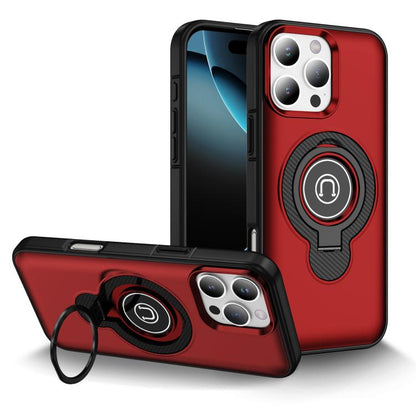 Ring Holder Magnetic Phone Case, For iPhone 16 Pro Max, For iPhone 16 Pro, For iPhone 16 Plus, For iPhone 16