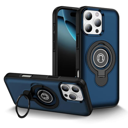 Ring Holder Magnetic Phone Case, For iPhone 16 Pro Max, For iPhone 16 Pro, For iPhone 16 Plus, For iPhone 16