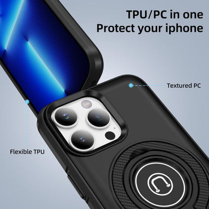 Ring Holder Magnetic Phone Case, For iPhone 13 Pro Max, For iPhone 13 Pro, For iPhone 13, For iPhone 12