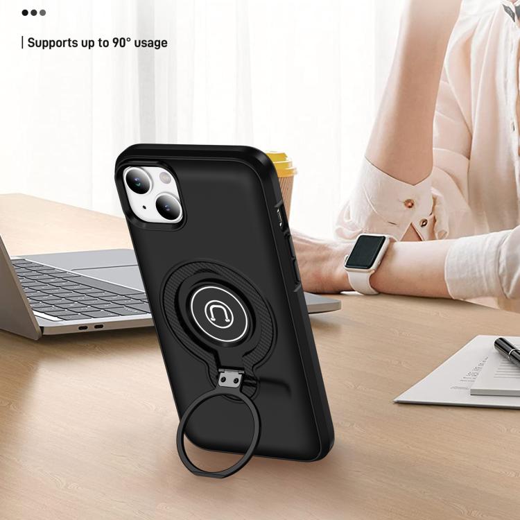 Ring Holder Magnetic Phone Case, For iPhone 14 Plus, For iPhone 14, For iPhone 14 Pro, For iPhone 14 Pro Max