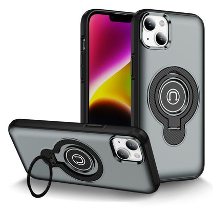 Ring Holder Magnetic Phone Case, For iPhone 14 Plus, For iPhone 14, For iPhone 14 Pro, For iPhone 14 Pro Max