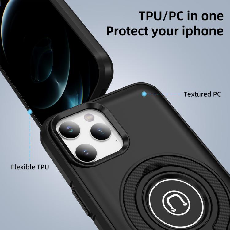 Ring Holder Magnetic Phone Case, For iPhone 12 Pro Max, For iPhone 12 Pro