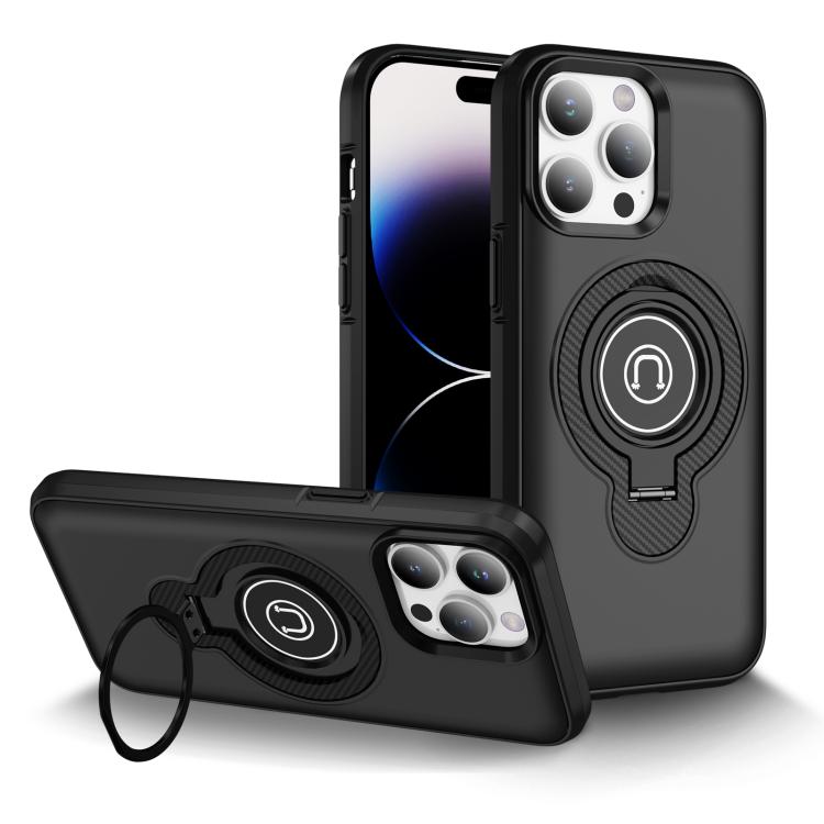 Ring Holder Magnetic Phone Case, For iPhone 14 Plus, For iPhone 14, For iPhone 14 Pro, For iPhone 14 Pro Max
