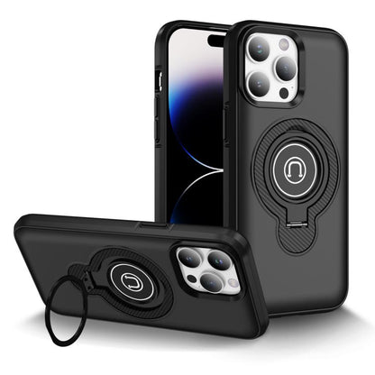Ring Holder Magnetic Phone Case, For iPhone 14 Plus, For iPhone 14, For iPhone 14 Pro, For iPhone 14 Pro Max