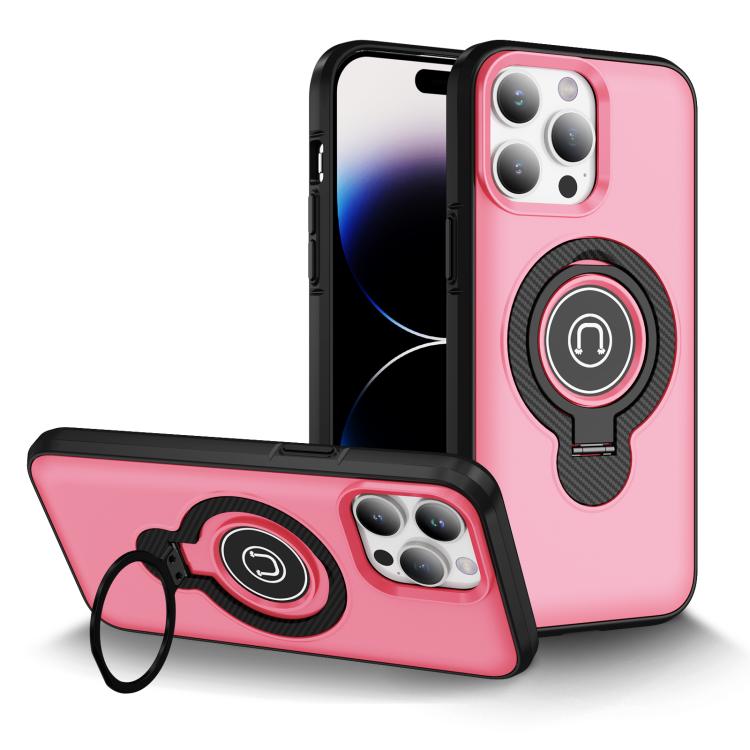 Ring Holder Magnetic Phone Case, For iPhone 14 Plus, For iPhone 14, For iPhone 14 Pro, For iPhone 14 Pro Max