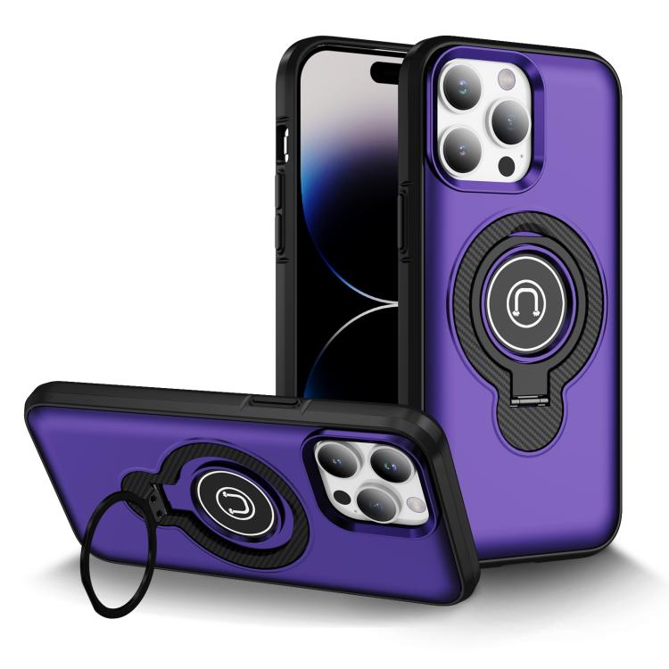 Ring Holder Magnetic Phone Case, For iPhone 14 Plus, For iPhone 14, For iPhone 14 Pro, For iPhone 14 Pro Max