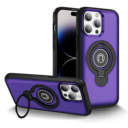 Ring Holder Magnetic Phone Case, For iPhone 14 Plus, For iPhone 14, For iPhone 14 Pro, For iPhone 14 Pro Max