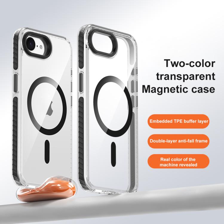 Airbag TPU + TPE+ PC Clear MagSafe Phone Case, For iPhone 16e / 17e