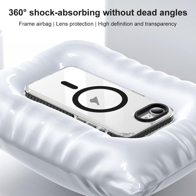 Airbag TPU + TPE+ PC Clear MagSafe Phone Case, For iPhone 16e / 17e