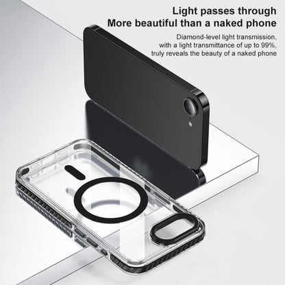 Airbag TPU + TPE+ PC Clear MagSafe Phone Case, For iPhone 16e / 17e