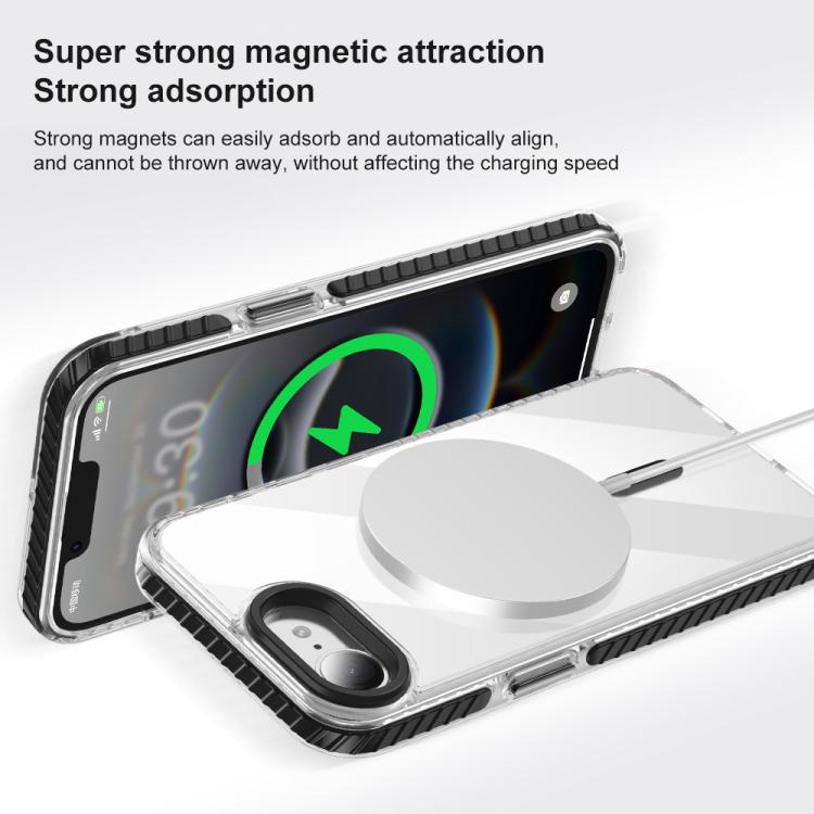 Airbag TPU + TPE+ PC Clear MagSafe Phone Case, For iPhone 16e / 17e