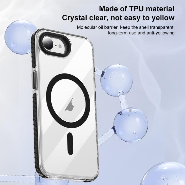 Airbag TPU + TPE+ PC Clear MagSafe Phone Case, For iPhone 16e / 17e