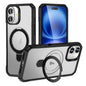Skin Feel Magnetic Holder MagSafe Phone Case, For iPhone 17e / 16e, For iPhone 16 Pro Max, For iPhone 16 Pro, For iPhone 16 Plus
