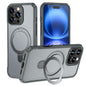 Skin Feel Magnetic Holder MagSafe Phone Case, For iPhone 17e / 16e, For iPhone 16 Pro Max, For iPhone 16 Pro, For iPhone 16 Plus