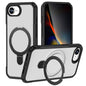 Skin Feel Magnetic Holder MagSafe Phone Case, For iPhone 17e / 16e, For iPhone 16 Pro Max, For iPhone 16 Pro, For iPhone 16 Plus
