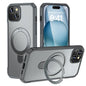 Skin Feel Magnetic Holder MagSafe Phone Case, For iPhone 15, For iPhone 14 / 13, For iPhone 14 Pro Max