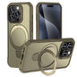 Skin Feel Magnetic Holder MagSafe Phone Case, For iPhone 15, For iPhone 14 / 13, For iPhone 14 Pro Max