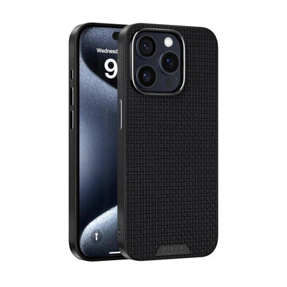 ABEEL Ruyi Pattern 6D Micro Relief MagSafe Leather Phone Case, For iPhone 16 Pro, For iPhone 16 Plus, For iPhone 16, For iPhone 15 Pro Max, For iPhone 15 Pro, For iPhone 15 Plus