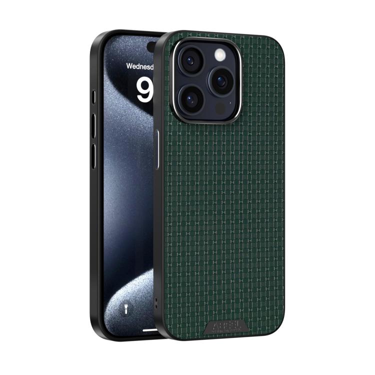 ABEEL Ruyi Pattern 6D Micro Relief MagSafe Leather Phone Case, For iPhone 13 Pro, For iPhone 13