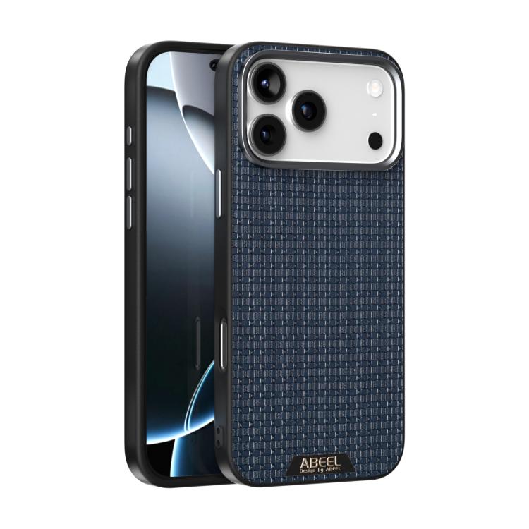 ABEEL Ruyi Pattern 6D Micro Relief MagSafe Leather Phone Case, For iPhone 18 Pro / 17 Pro, For iPhone 18 Pro Max / 17 Pro Max, For iPhone 17e / 16e, For iPhone 17, For iPhone Air, For iPhone 16 Pro Max