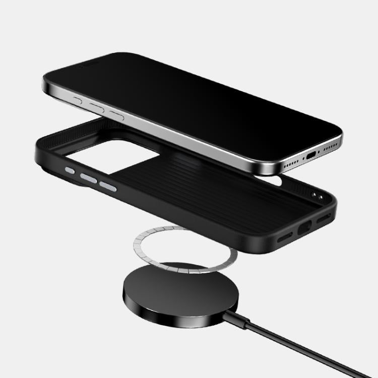ABEEL Ruyi Pattern 6D Micro Relief MagSafe Leather Phone Case, For iPhone 18 Pro / 17 Pro, For iPhone 18 Pro Max / 17 Pro Max, For iPhone 17e / 16e, For iPhone 17, For iPhone Air, For iPhone 16 Pro Max