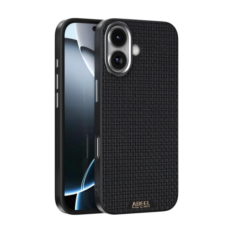 ABEEL Ruyi Pattern 6D Micro Relief MagSafe Leather Phone Case, For iPhone 18 Pro / 17 Pro, For iPhone 18 Pro Max / 17 Pro Max, For iPhone 17e / 16e, For iPhone 17, For iPhone Air, For iPhone 16 Pro Max
