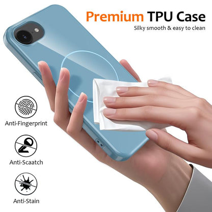 Glossy TPU Shockproof MagSafe Phone Case with Lanyard, For iPhone 17e / 16e, For iPhone 17 Pro Max, For iPhone 17 Pro, For iPhone 17, For iPhone Air, For iPhone 16 Pro Max
