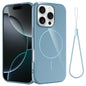 Glossy TPU Shockproof MagSafe Phone Case with Lanyard, For iPhone 17e / 16e, For iPhone 17 Pro Max, For iPhone 17 Pro, For iPhone 17, For iPhone Air, For iPhone 16 Pro Max