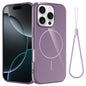 Glossy TPU Shockproof MagSafe Phone Case with Lanyard, For iPhone 17e / 16e, For iPhone 17 Pro Max, For iPhone 17 Pro, For iPhone 17, For iPhone Air, For iPhone 16 Pro Max