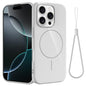 Glossy TPU Shockproof MagSafe Phone Case with Lanyard, For iPhone 17e / 16e, For iPhone 17 Pro Max, For iPhone 17 Pro, For iPhone 17, For iPhone Air, For iPhone 16 Pro Max