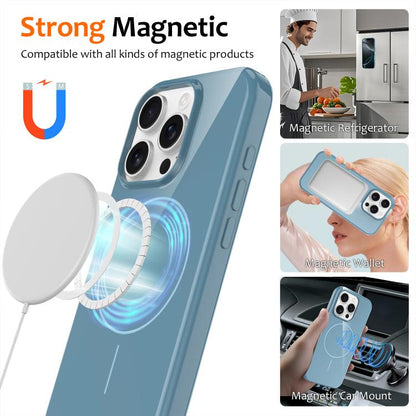Glossy TPU Shockproof MagSafe Phone Case with Lanyard, For iPhone 16 Pro, For iPhone 16 Plus, For iPhone 16, For iPhone 15 Pro Max, For iPhone 15 Pro, For iPhone 15 Plus