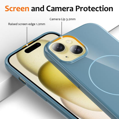 Glossy TPU Shockproof MagSafe Phone Case with Lanyard, For iPhone 15, For iPhone 14 Plus, For iPhone 14, For iPhone 14 Pro, For iPhone 14 Pro Max, For iPhone 13 Pro Max