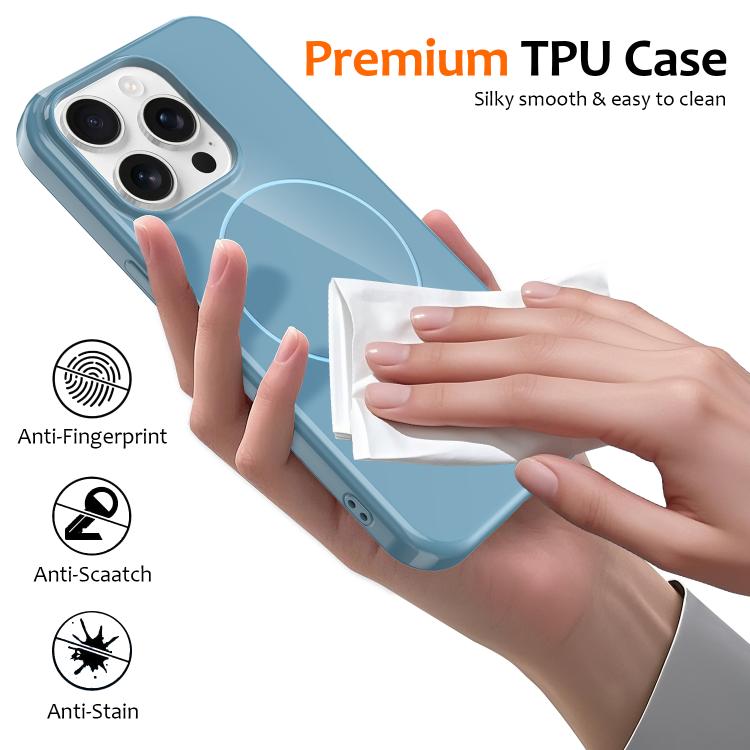 Glossy TPU Shockproof MagSafe Phone Case with Lanyard, For iPhone 13 Pro, For iPhone 13