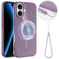 Glossy TPU Shockproof MagSafe Phone Case with Lanyard, For iPhone 17e / 16e, For iPhone 17 Pro Max, For iPhone 17 Pro, For iPhone 17, For iPhone Air, For iPhone 16 Pro Max