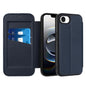 Magnetic Armor Series RFID Card Slots Leather Phone Case, For iPhone 17e / 16e