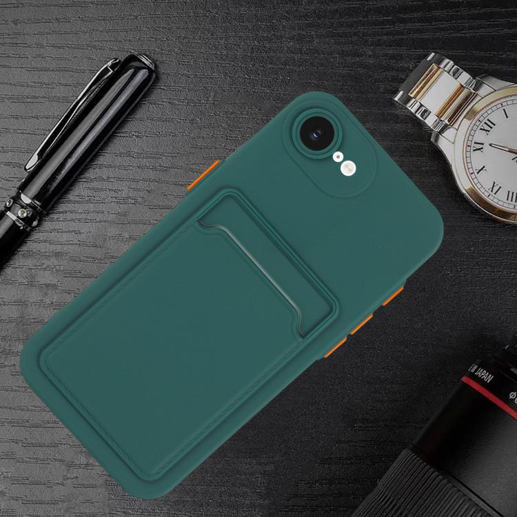 Skin Feel Card Contrast Color Button TPU Phone Case, For iPhone 17e / 16e