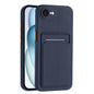 Skin Feel Card Contrast Color Button TPU Phone Case, For iPhone 17e / 16e