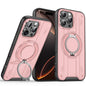Rotating Ring Holder Magnetic MagSafe Phone Case, For iPhone 17e / 16e, For iPhone 16 Pro Max, For iPhone 16 Pro, For iPhone 16 Plus