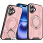 Rotating Ring Holder Magnetic MagSafe Phone Case, For iPhone 16, For iPhone 15 Pro Max, For iPhone 15 Pro, For iPhone 15 Plus
