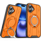 Rotating Ring Holder Magnetic MagSafe Phone Case, For iPhone 16, For iPhone 15 Pro Max, For iPhone 15 Pro, For iPhone 15 Plus